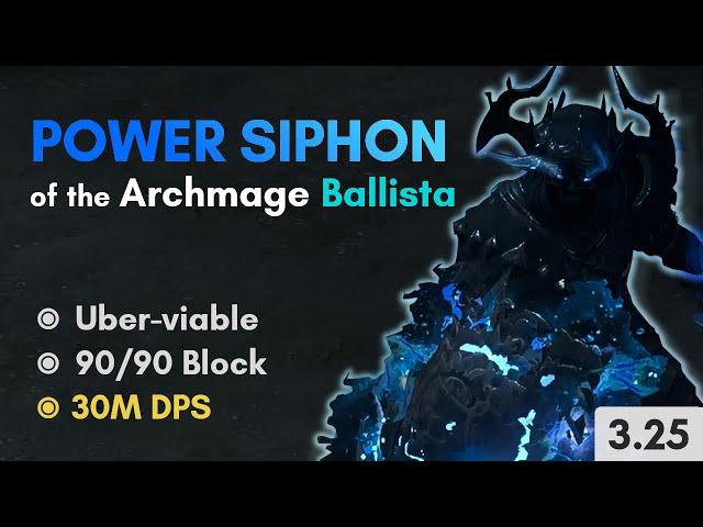 PoE 3.25 Settlers - Svalinn Power Siphon of the Archmage Ballista Totems - T17 Showcase