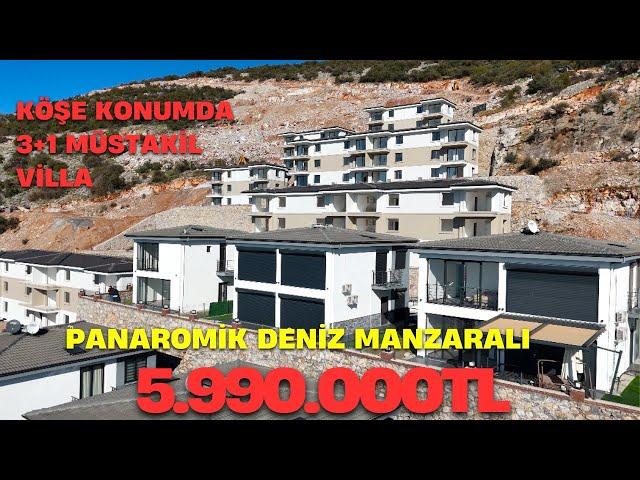 Didim Akbük'te kapanmaz deniz manzaralı tam müstakil uygun fiyatlı villa burayı izlemeden geçme ￼