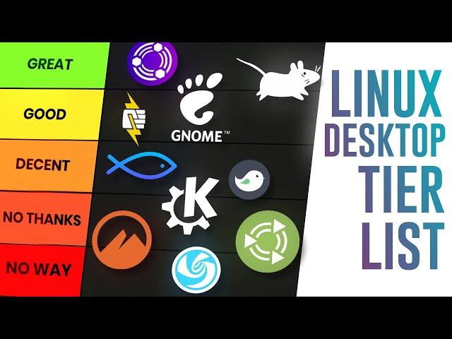 Ranking Linux Desktop Environments For 2024