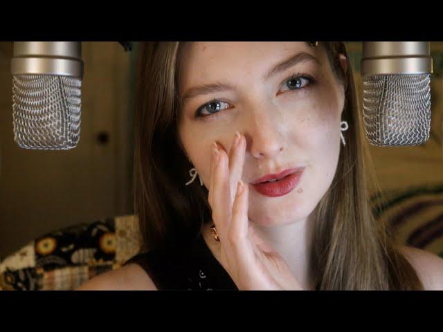 ASMR Inaudible Whispers & Mouth Sounds  Ear to Ear