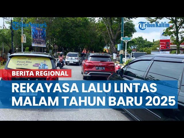 Rekayasa Lalu Lintas di Balikpapan saat Malam Tahun Baru 2025, Penutupan Jalan Dilakukan Bertahap