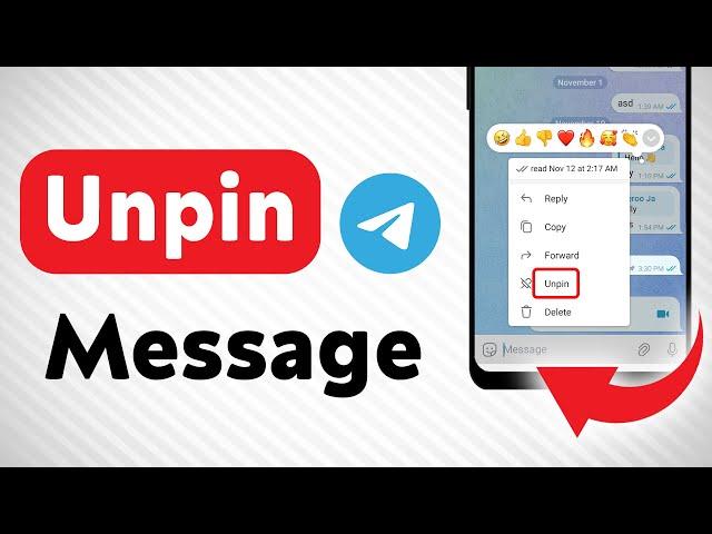 How to Unpin A Message on Telegram (Updated)