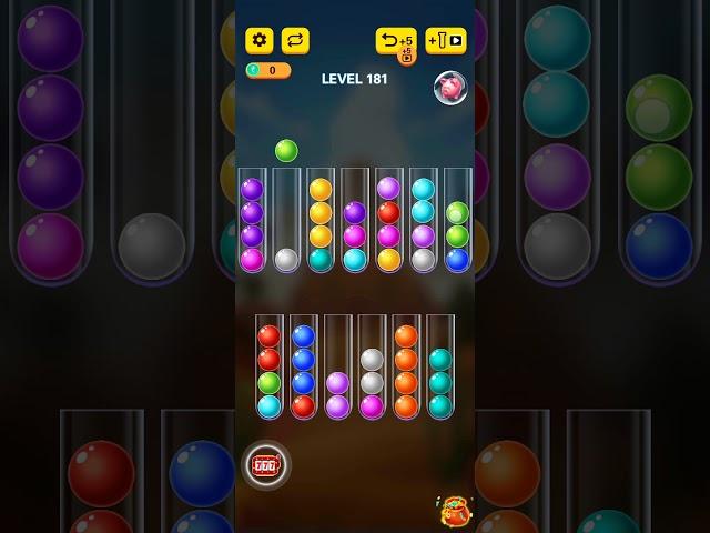 Ball Sort Puzzle 2021 Level 181 | Ball Sort Puzzle 2021 181