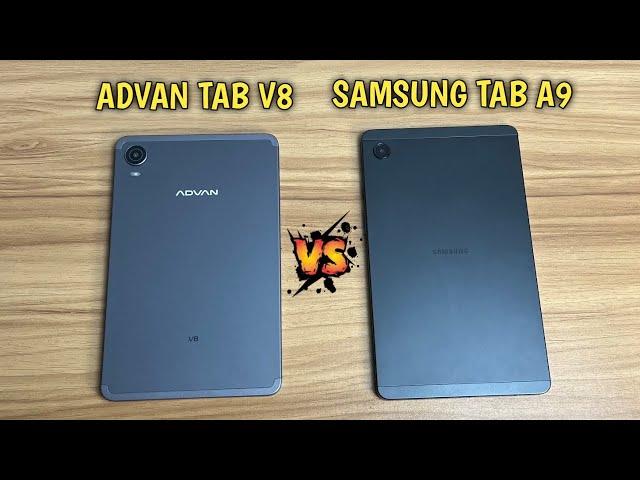 SAMSUNG KETAR KETIR! Advan Tab V8 vs Samsung Galaxy Tab A9 - Jangan Salah Pilih!