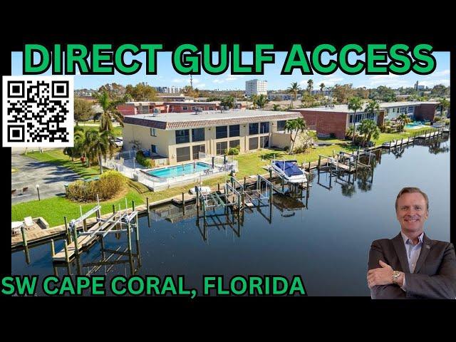 DIRECT GULF ACCESS WATERFRONT CONDO #237 | SW CAPE CORAL, FL