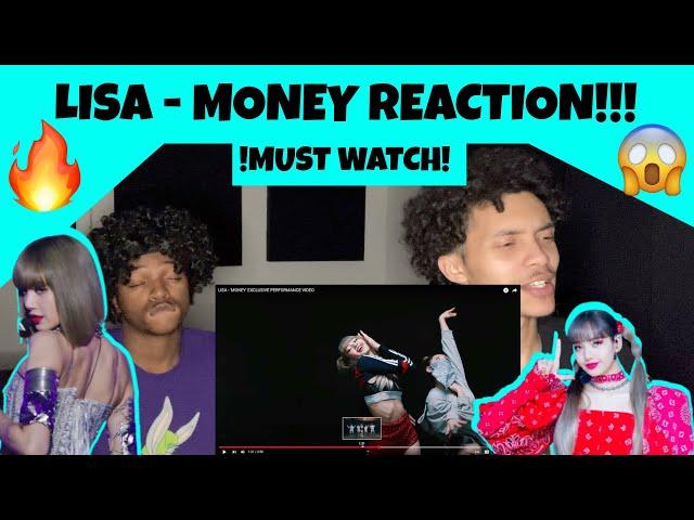 BLACKPINK??  AMERICANS REACT TO LISA - 'MONEY' EXCLUSIVE PERFORMANCE VIDEO (FIRST REACTION!)