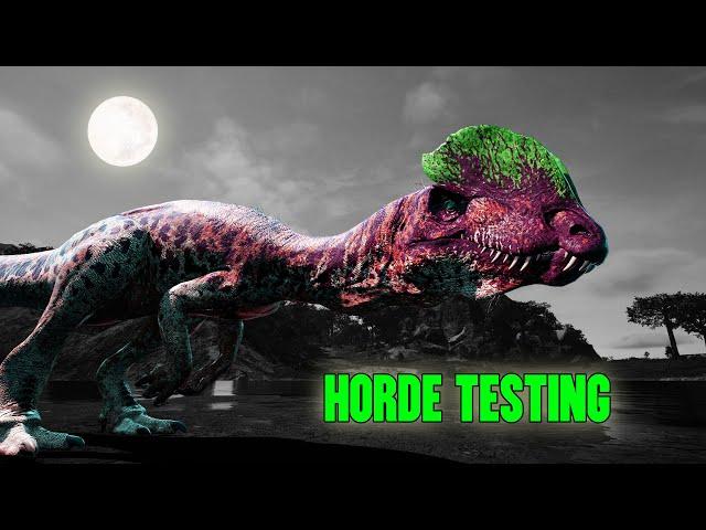 LIVE - ZOMBIES in The isle? NEW Horde testing