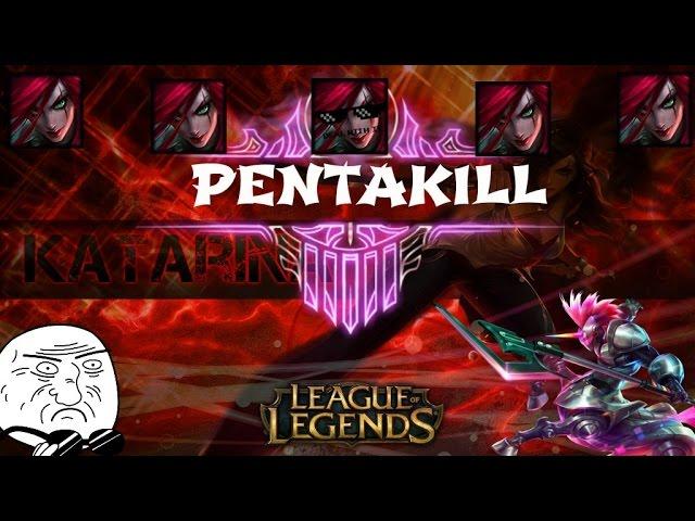 OUTRAGEOUS  EXTRAORDINARY KATARINA MECHANICS EXTREME PENTAKILL ft. Hecarim