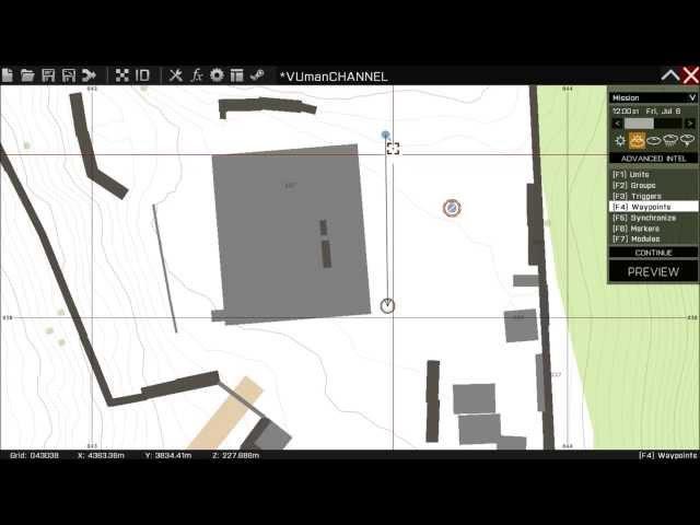 ARMA 3 EDITOR TUTORIAL - WAYPOINT 1. How to activate a waypoint using a trigger?