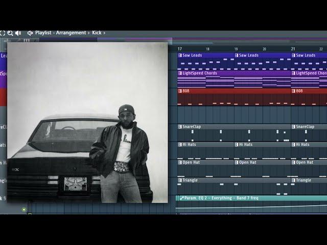 (Free FLP) Kendrick Lamar - Squabble Up FL Studio Remake