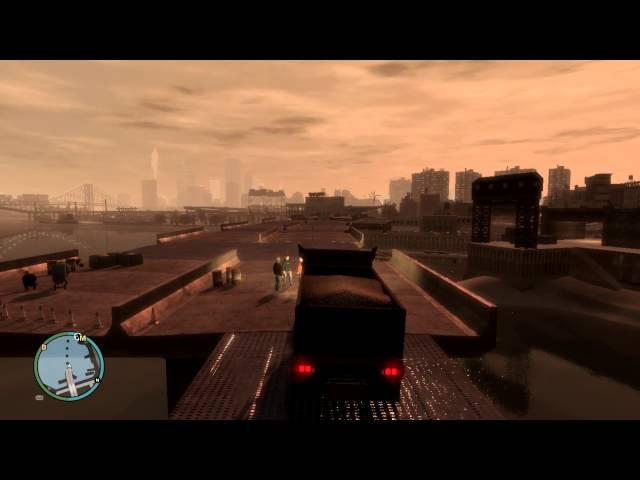 GTA 4: ТРЮК НА ГРУЗОВИКЕ