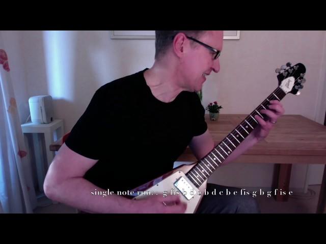 Green Manalishi With The Two Pronged Crown by Judas Priest (Guitar Cover) Gibson Flying V Medallion