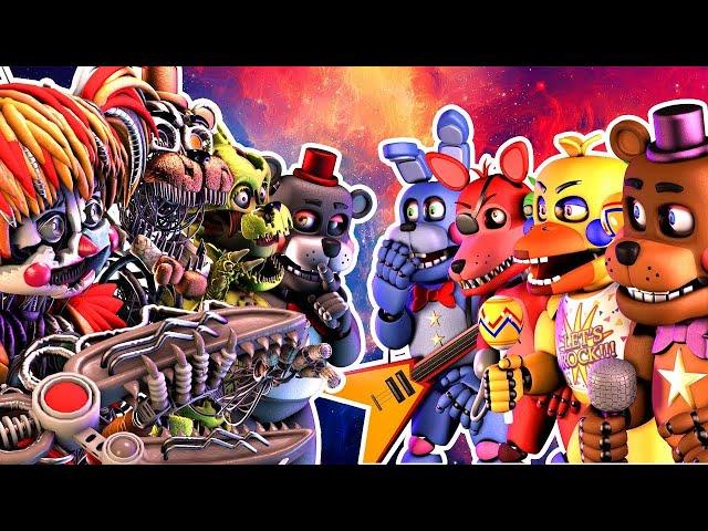 FNAF: Rockstar vs Scrap Animatronics