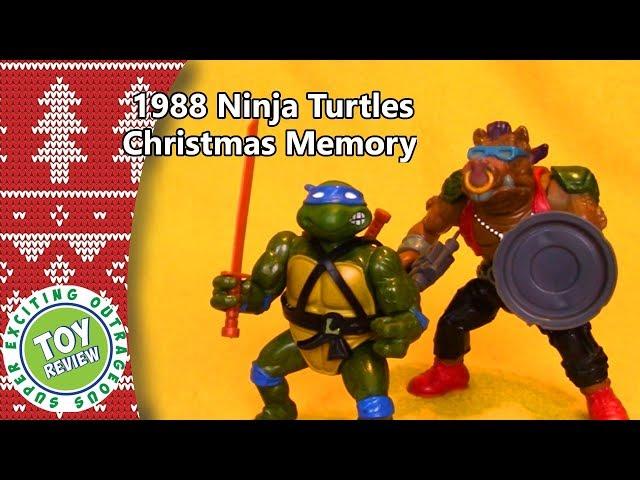 1988 Teenage Mutant Ninja Turtles - Christmas Toy Memories with Home Movie Footage