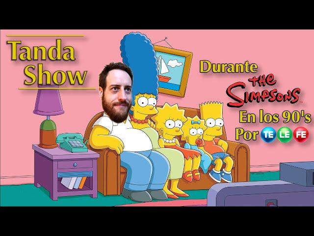 TANDAS de TELEFE durante Los Simpson 🟢 | 1993 | TandaShow | Comerciales argentinos 