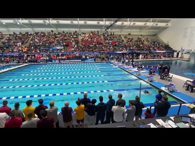 Luke Hobson - 200 Freestyle: 1:28.81 | NCAA Record