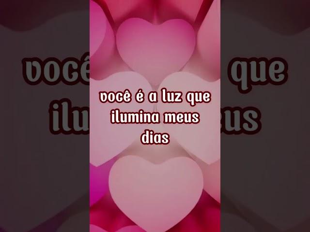 Você é a Luz da Minha Vida! #frasesdeamor #amor #mensagensromantica