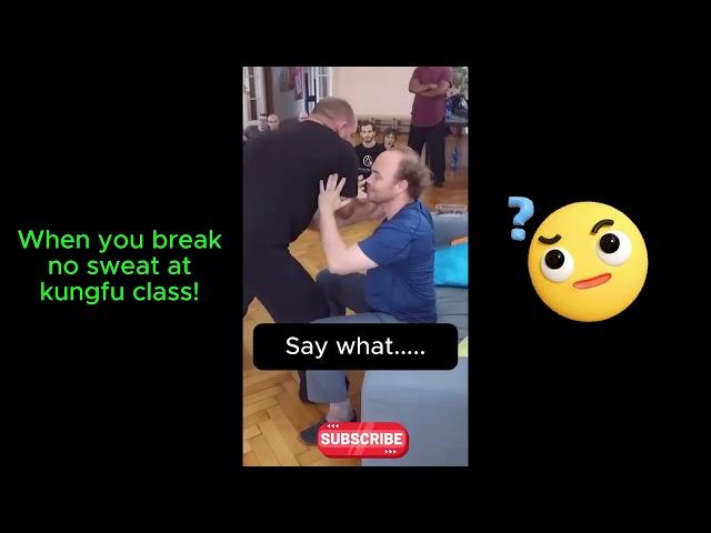 Fake Quirky Qi Kungfu training by Funny Zen Instructor #martialartsfail #funny #fail #memes