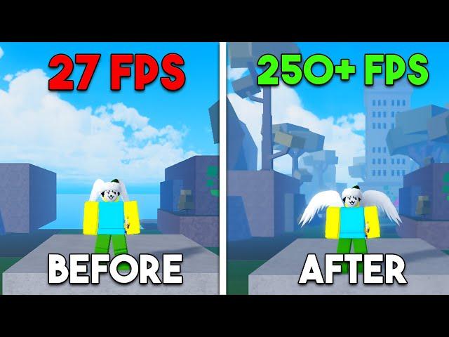 How To Fix Lag In Roblox - Unlock Insane FPS In Roblox | Blox Fruits