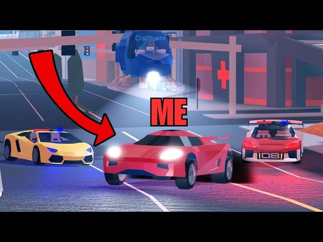 Jailbreak Government HUNTS ME (Roblox)