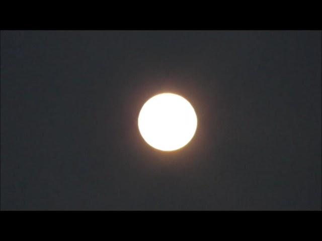 Hunter`s super moon North Wales