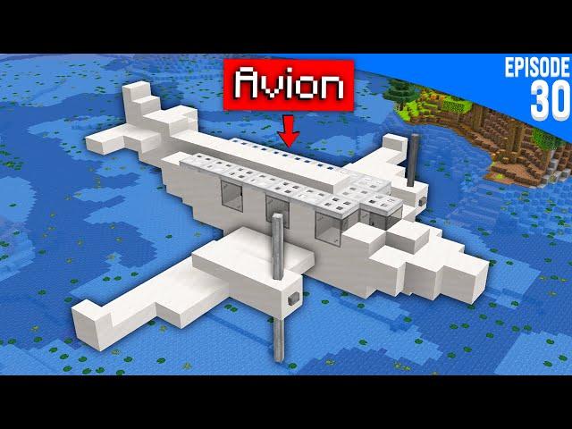 J'ai construit un avion 100% fonctionnel.. - Minecraft Moddé S6 | Episode 30