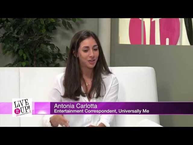 Universal Studios Live it Up with Donna Drake: Entertainment Correspondent Antonia Carlotta