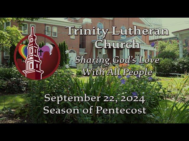 Trinity Worship September 22, 2024