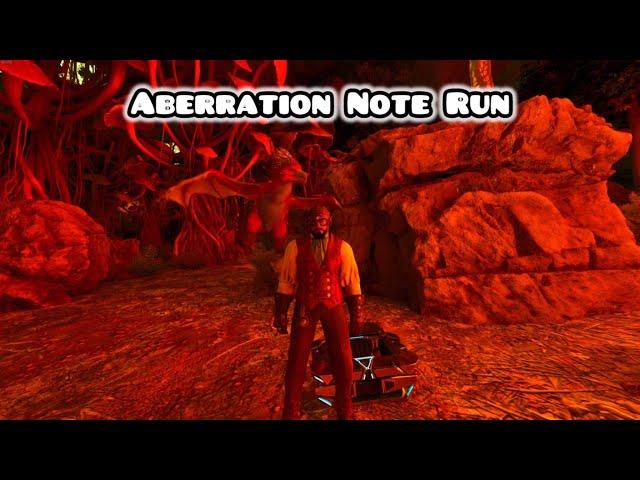 Aberration Note Run Ark Ascended