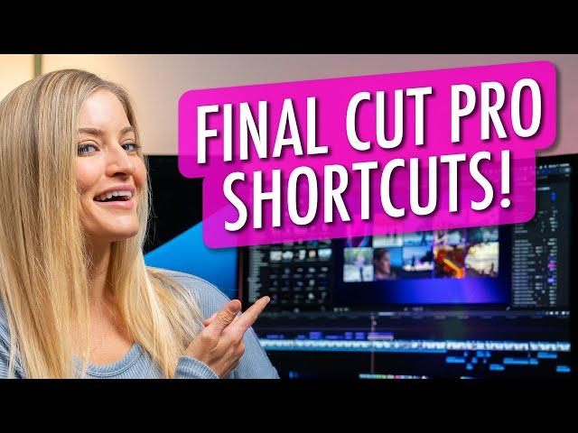 My Favorite Final Cut Pro Shortcuts for faster editing!