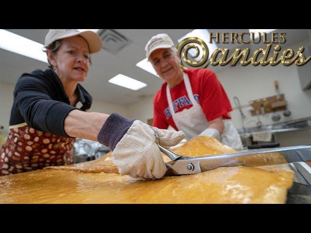 Family Makes Peanut Brittle on a Sunday