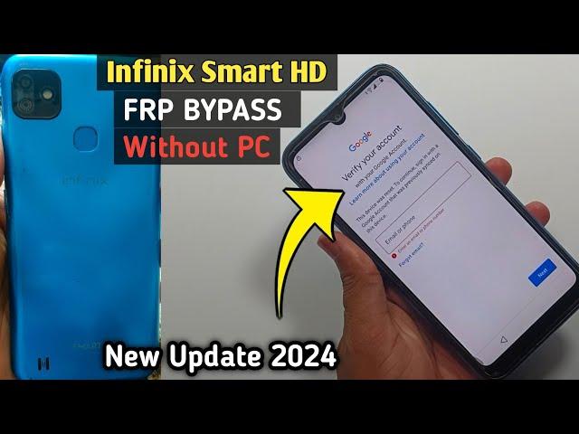 Infinix Smart HD (X612B) Google Account Bypass Android 10 | Infinix Smart HD FRP Bypass