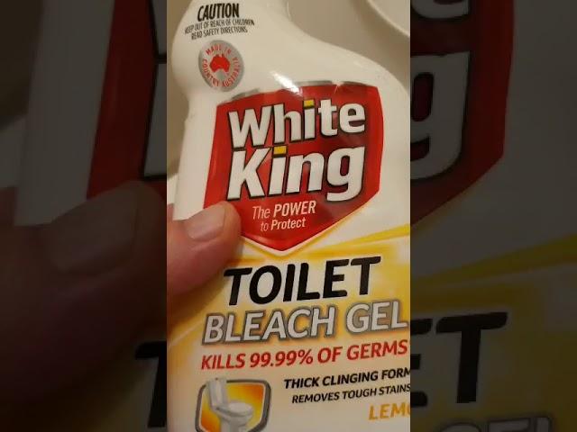 White King Toilet Bleach Gel