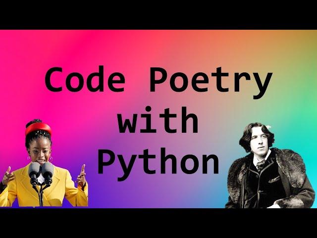 Code Poetry with Python