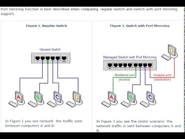 Port mirroring