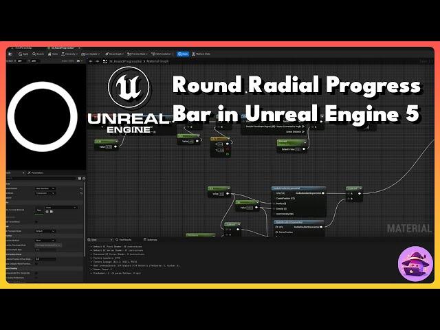 Round Radial Progress Bar in Unreal Engine 5