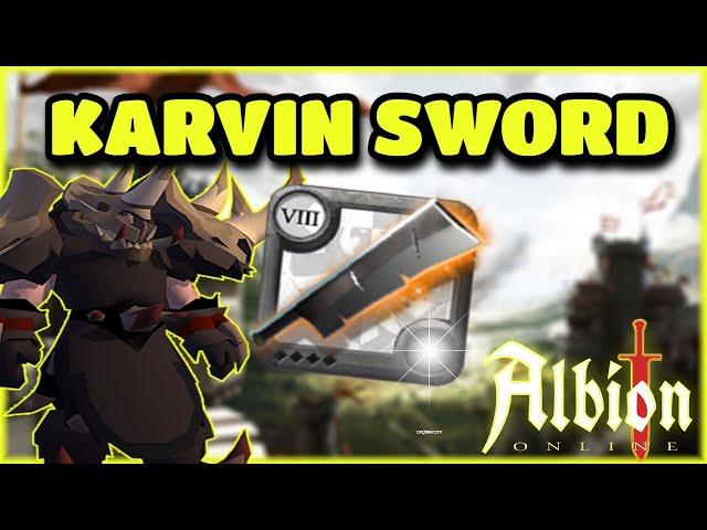 Karvin Sword the Terror - Albion Online PvP|Mists Of Avalon