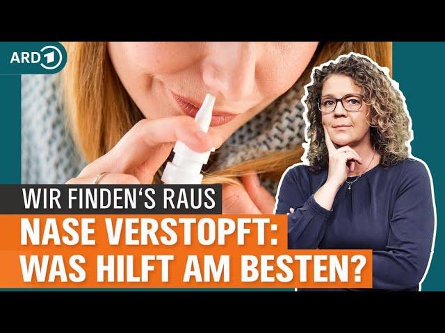 Erkältung und Schnupfen: Was hilft am besten? | Visite | NDR