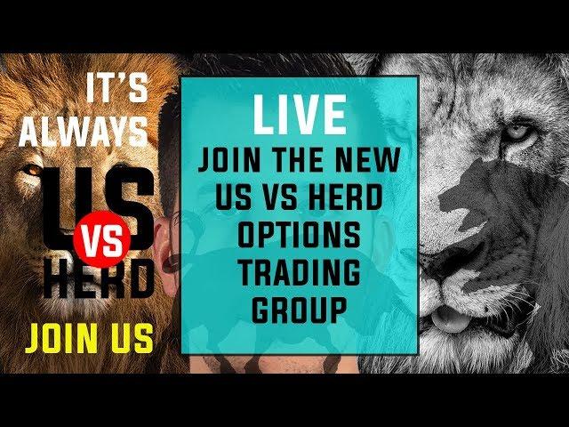 Join US vs HERD's Free Options Trading Group