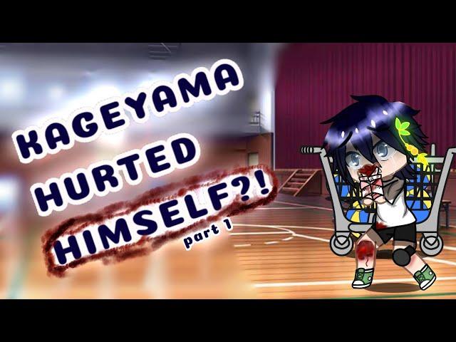 kageyama hurted himself?! (enjoy my video!)