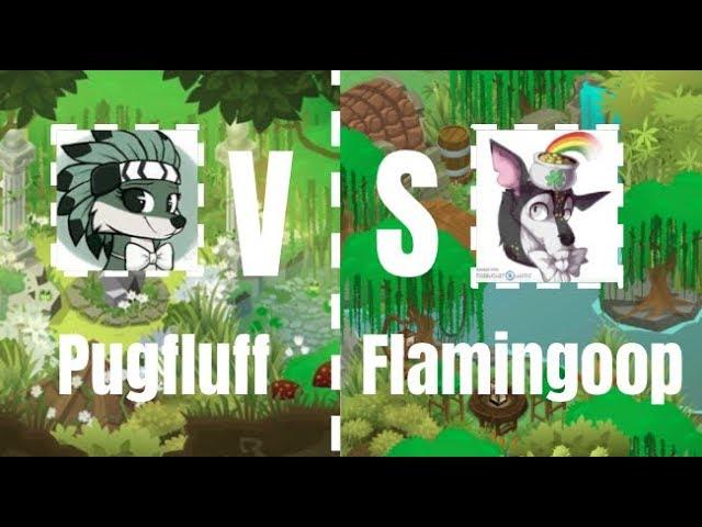 2 SPEED DENS IN ONE VIDEO! Pugfluff Vs. Flamingoop Ep. 4 - Weeping Willow Bayou