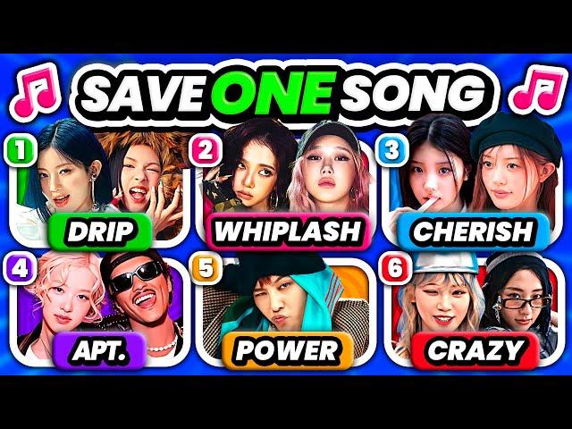 SAVE ONE SONG PER EACH KPOP GROUP  6 Songs Each Year, 1 Group - KPOP GAME 2024