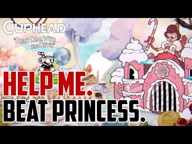 Cuphead : How to Beat Candy Princess Boss (Baroness Von Bon Bon)