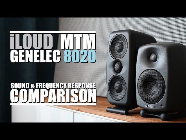 IK Multimedia iLoud MTM  vs  Genelec 8020D  ||  Sound & Frequency Response Comparison