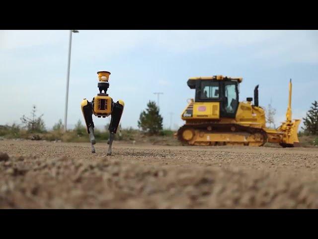 Spot the Robot Dog + Trimble Civil Construction