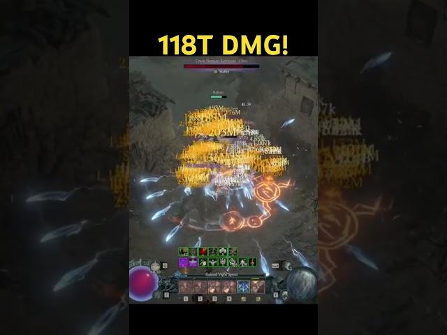 118T Damage SPIRITBORN #diablo4 #spiritborn