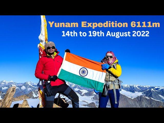Mount Yunam Expedition | August 2022 - By Parth Upadhyaya