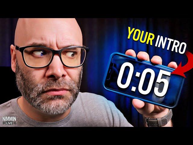 How Long YOUR YouTube Intro Should Be (This Will Surprise You)