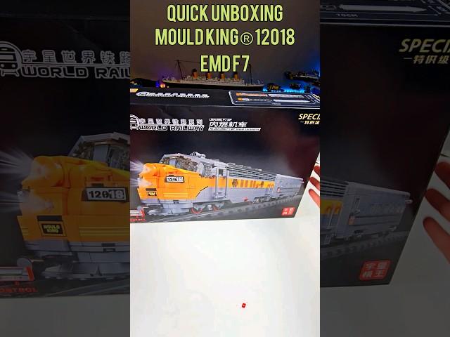 Quick #unboxing #mouldking EMD F7 #shorts #short #brick #brickbuilder #lego #legos #pixelbrixx