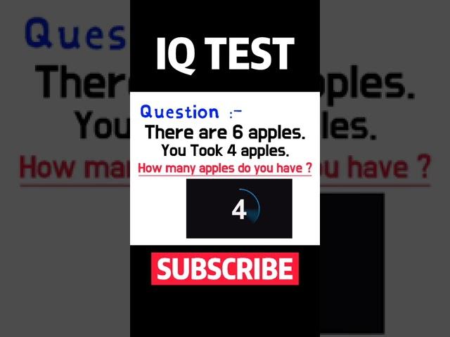 Only Genius Can Answer This Questions | Intelligence Quotients |  IQ Test